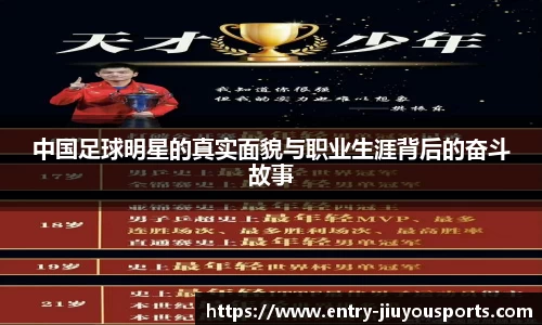 中国足球明星的真实面貌与职业生涯背后的奋斗故事